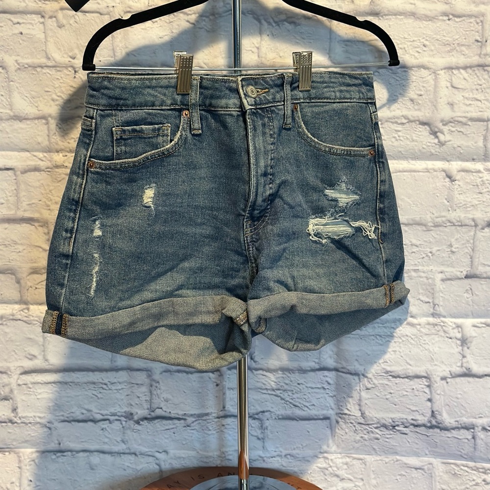 Denim Blue Women's Shorts